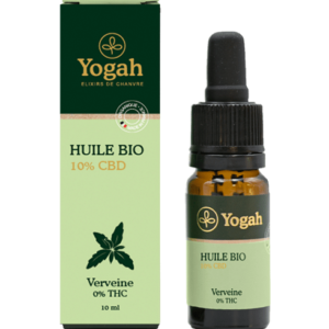 Huile CBD Bio 10% Verveine 10mL - YOGAH