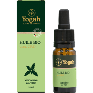 Huile CBD Bio 20% Verveine 10mL - YOGAH