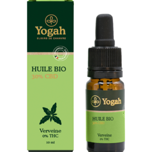 Huile CBD Bio 30% Verveine 10mL - YOGAH