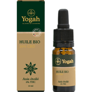 Huile CBD Bio 20% Anis Etoilé 10mL - YOGAH