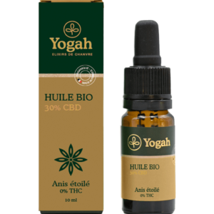 Huile CBD Bio 30% Anis Etoilé 10mL - YOGAH