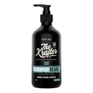 Shampoing Barbe CBD 750ml Deep Sea - THE KRAFTER