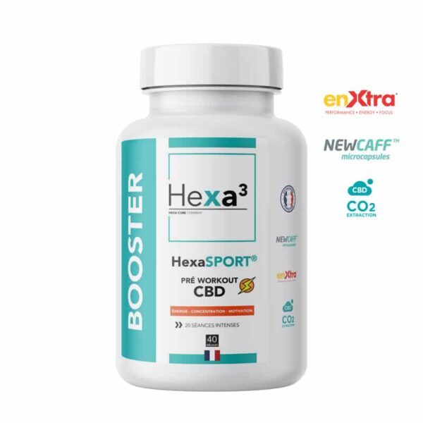 Booster CBD Pré Workout Sport - HEXA3