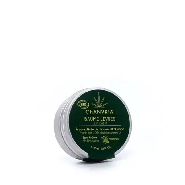 Baume à Lèvres Chanvre Bio 15ml - CHANVRIA