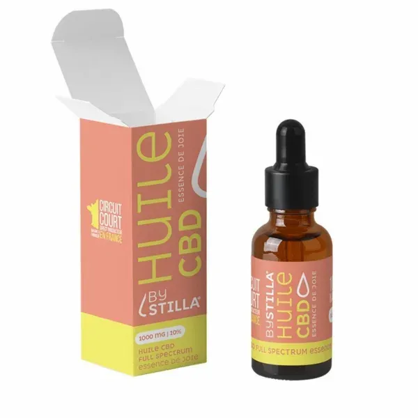 Huile CBD Full Spectrum 30% Essence de joie 10mL - BY STILLA