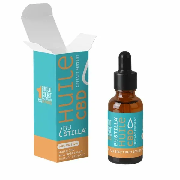 Huile CBD Full Spectrum 30% Instant présent 10mL - BY STILLA