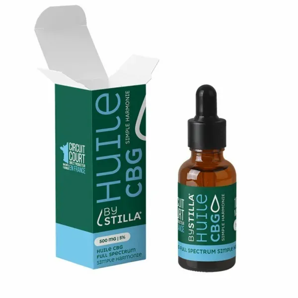 Huile CBG Full Spectrum 15% Simple Harmonie 10mL - BY STILLA