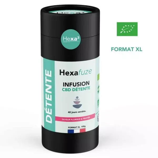 Infusion CBD Détente - HEXA3