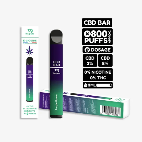 Puff CBD Purple Power - TENGRAMS