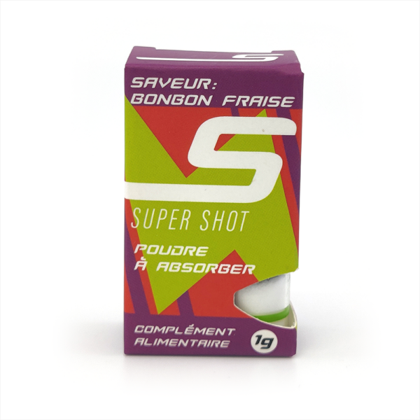 Poudre énergisante - Supershot - Fraise Bonbon