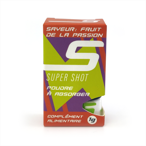 Poudre énergisante - Supershot - Fruit de la passion