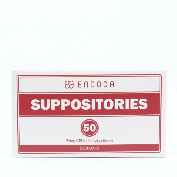 Suppositoires CBD 50mg - ENDOCA