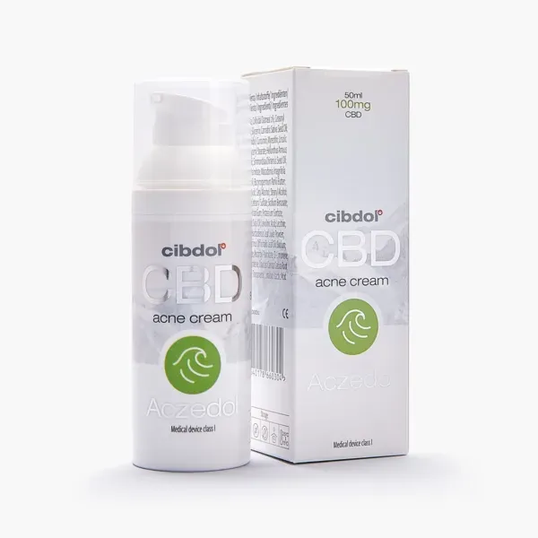 Crème CBD Aczedol Acné 50ml - CIBDOL