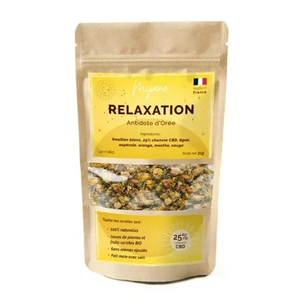 Infusion CBD Antidote D'Orée - Relaxation - MIJANE