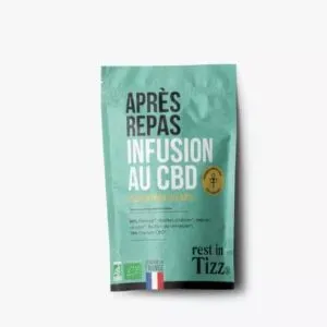 Infusion après repas au CBD de Rest In Tizz pas cher