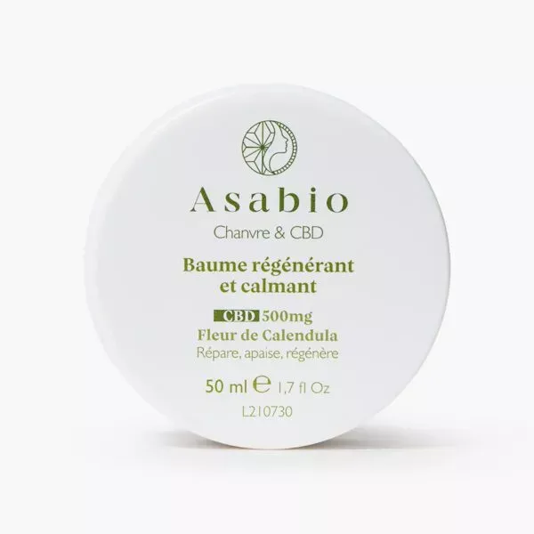 Baume CBD Régénérant et Calmant 50ml - ASABIO