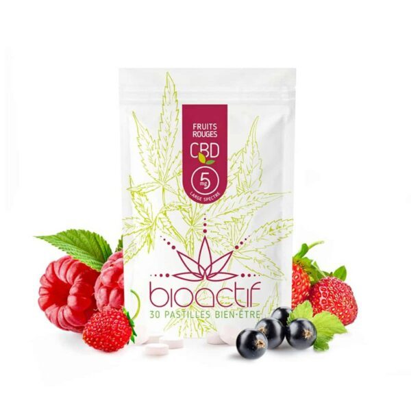 Bonbons CBD Fruits Rouges - BIOACTIF