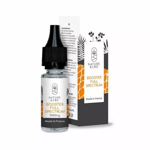 E-Liquide CBD Booster Full Spectrum - NATURE & CBD