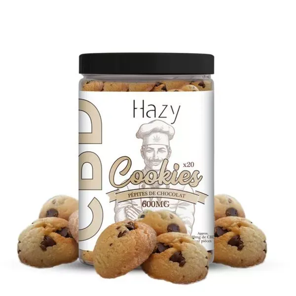 Cookies Pépites de Chocolat au CBD - HAZY