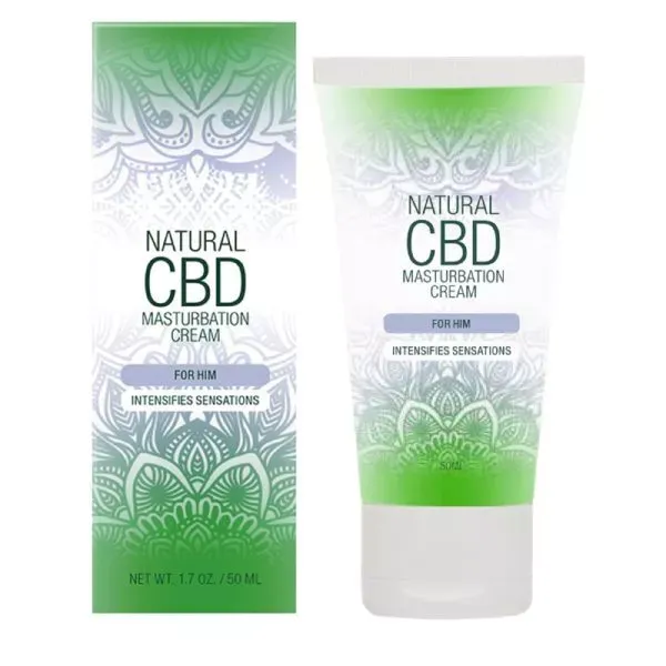 Crème de Masturbation CBD pour Homme 50ml - NATURAL CBD