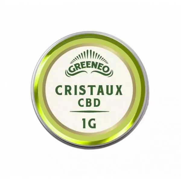 Cristaux CBD 1g - GREENEO