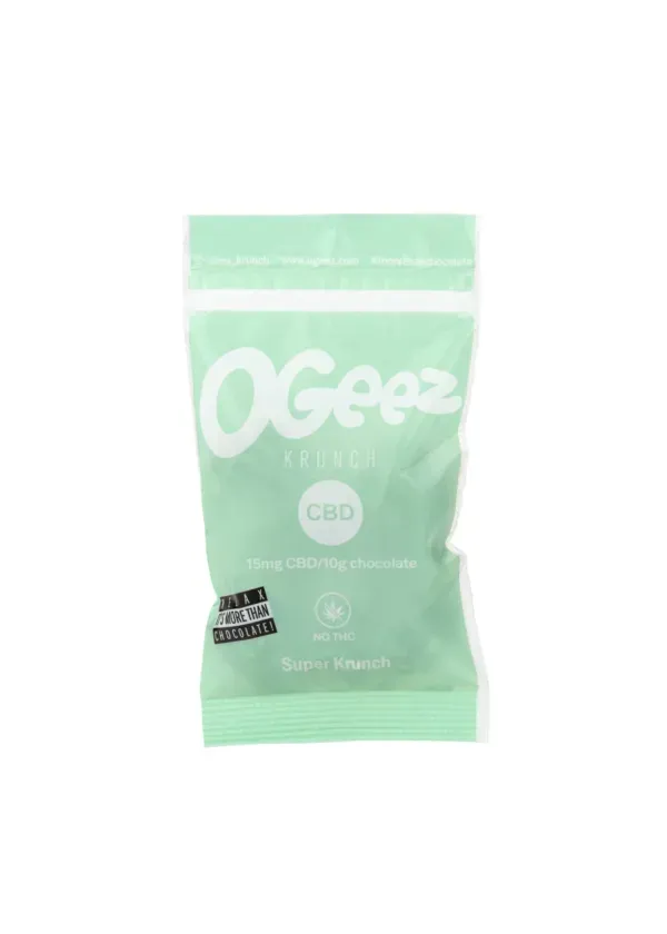 Crunch CBD 15mg Chocolat Riz Soufflé 10g - OGEEZ – Image 2