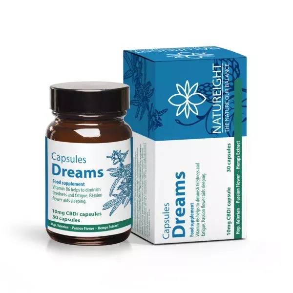 Capsules CBD DREAMS 10mg - NATUREIGHT