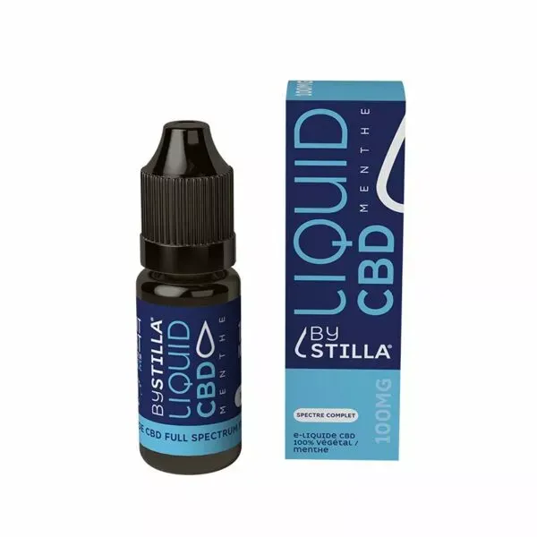 E-Liquide CBD Menthe - BY STILLA