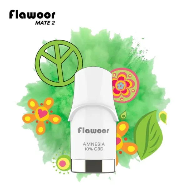 Cartouche CBD 10% Amnésia - FLAWOOR MATE 2