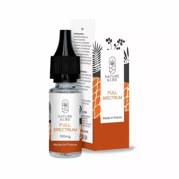 E-Liquide CBD Full Spectrum - NATURE & CBD