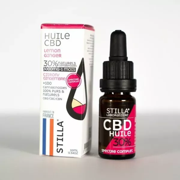 Huile CBD 30% Lemon / Ginger-3000mg STILLA® Full spectrum