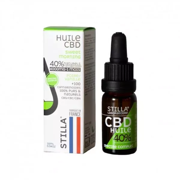 Huile CBD 40% Sweet/Morning-4000MG STILLA® FULL SPECTRUM