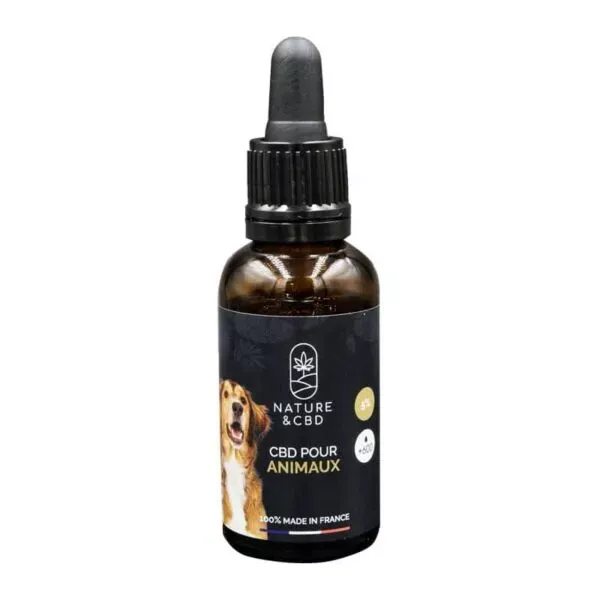 Huile CBD pour Animaux - 30ml - NATURE & CBD