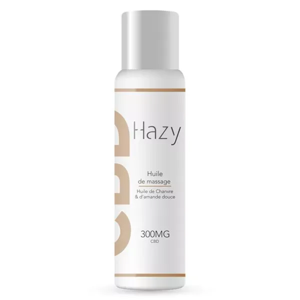 Huile de Massage CBD 100ml - HAZY