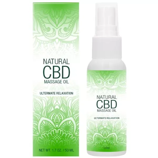 Huile de Massage CBD 50ml - NATURAL CBD