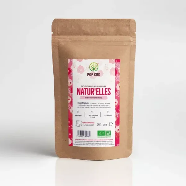 Infusion CBD Bio Natur'elles (confort menstruel) - POP CBD