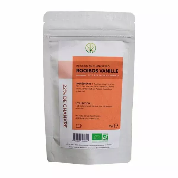 Infusion CBD Rooibos Vanille - POP CBD