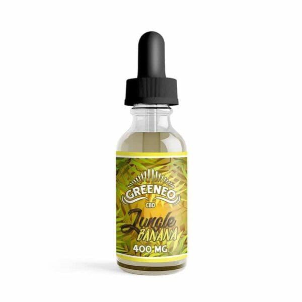 E-liquide au CBD au goût de banane Jungle Banana de Greeneo pas cher