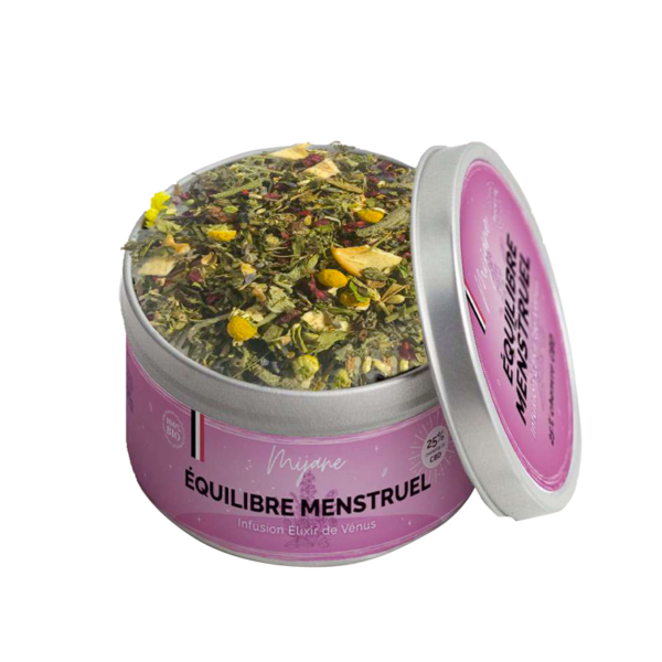 Infusion CBD Elixir de Vénus - Equilibre Menstruel - Bio - MIJANE