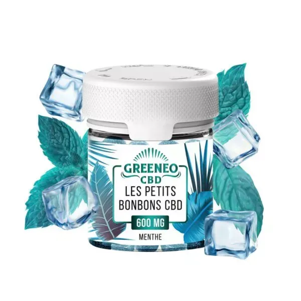 Les Petits Bonbons au CBD Menthe x30 - GREENEO