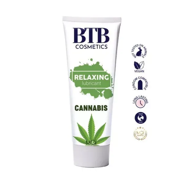 Lubrifiant Cannabis Relaxant 100ml - BTB