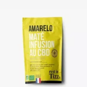 Maté Infusion au CBD Amarelo de Rest In Tizz pas cher