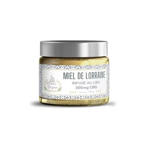 Miel de Lorraine au CBD 125g - Maison Wagram