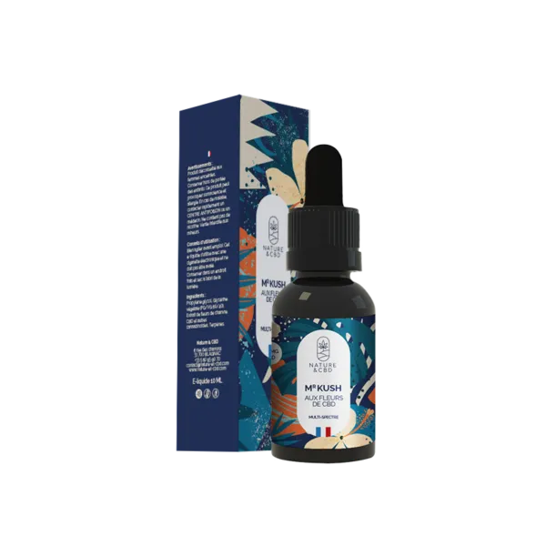 E-Liquide CBD Mr Kush - NATURE & CBD