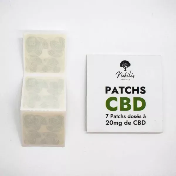 Patchs CBD 20mg - NOBILIS