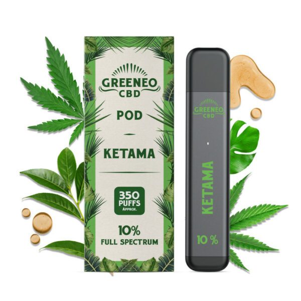 Pod CBD Ketama 10% - GREENEO