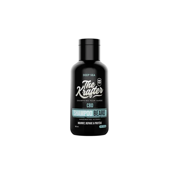 Shampoing Barbe CBD Deep Sea 100ml - THE KRAFTER