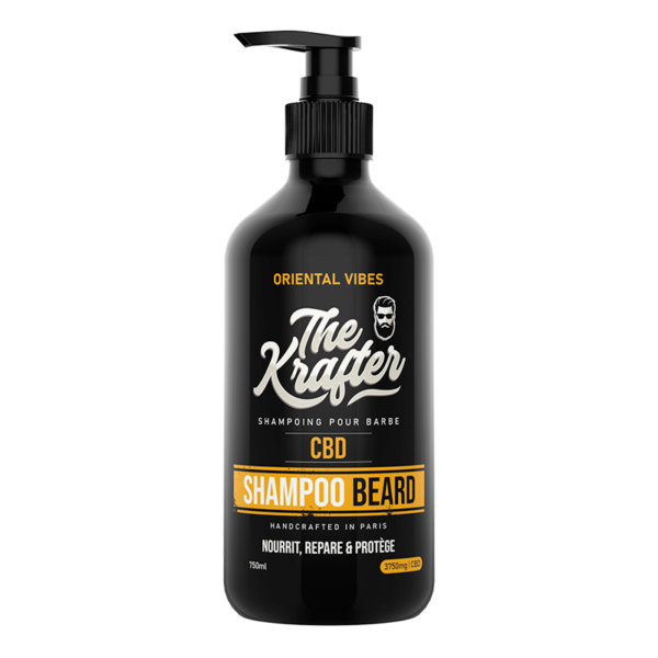 Shampoing Barbe CBD 750ml Oriental Vibes - THE KRAFTER