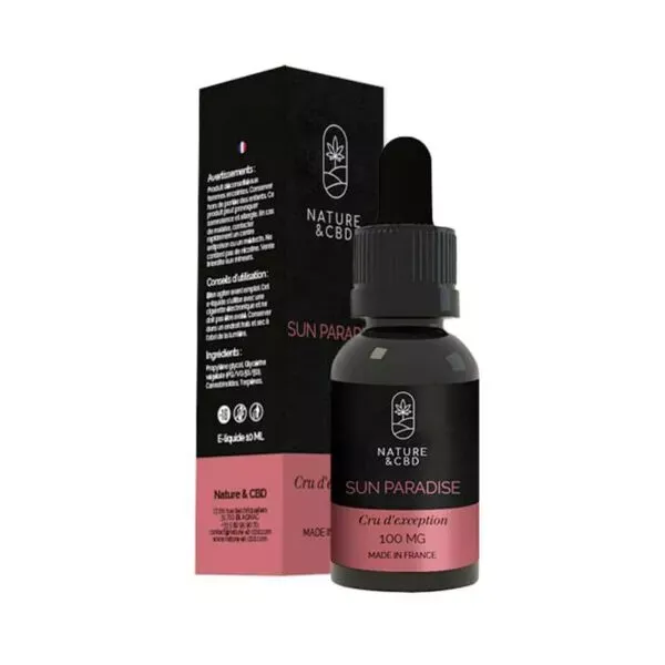 E-Liquide CBD Sun Paradise - NATURE & CBD