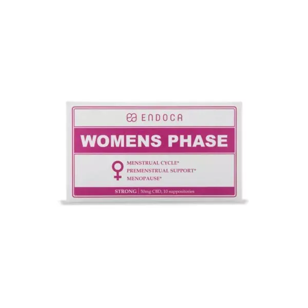 Suppositoires CBD Womens Phase 50mg - ENDOCA